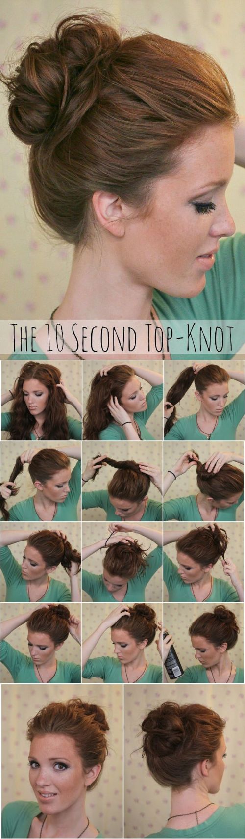 10 Second Top Knot