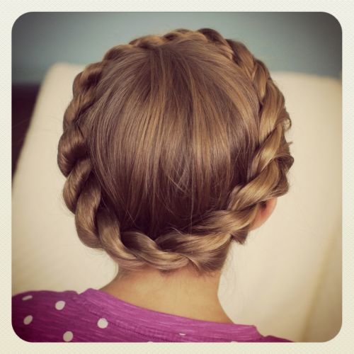 Aztec Carousel Braided Bun