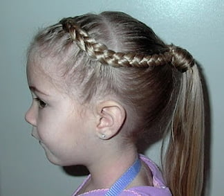 Braid on a Ponytail