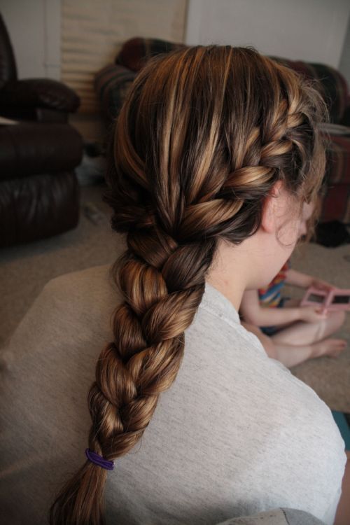 Double French Plait