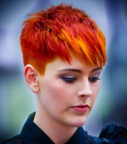 Faded Pixie Scene Hairstyle