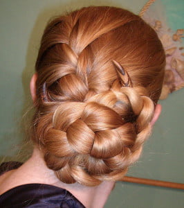 French Braided Bun