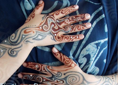 Ink and Mehndi Combo