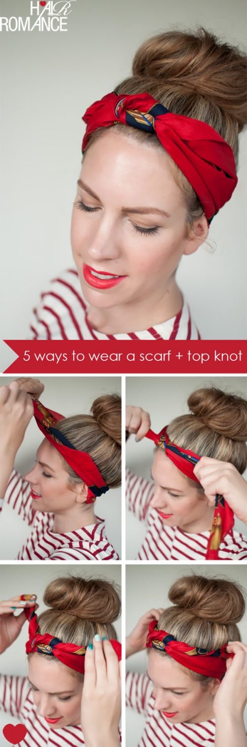 10 second top knot