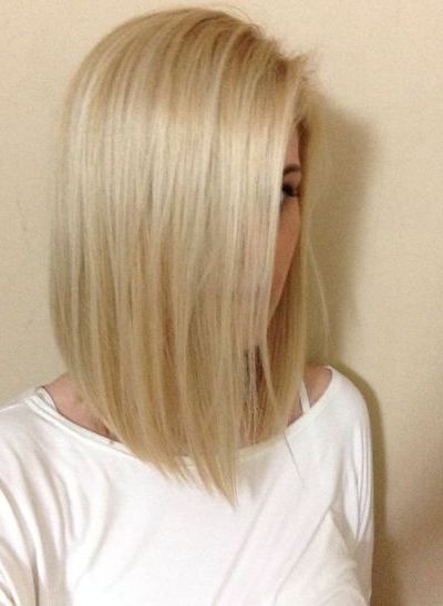 Long bob for thin hair