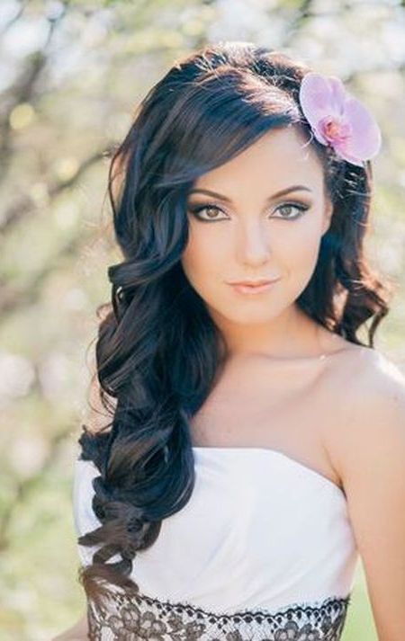 Off Shoulder Wedding Hairstyles