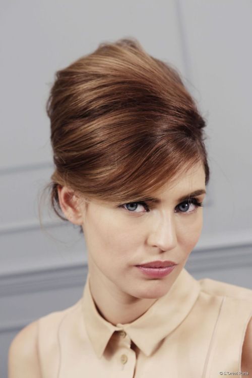 beehive updo