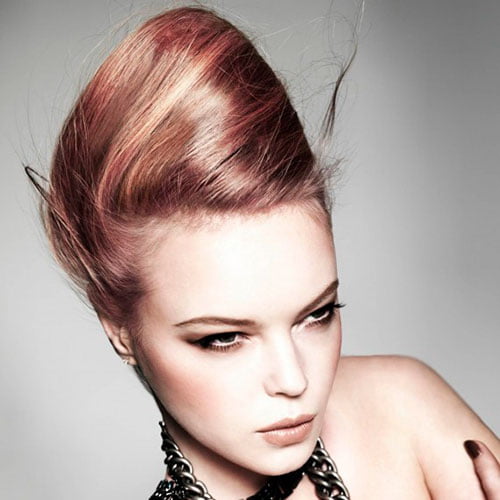 beehive updo