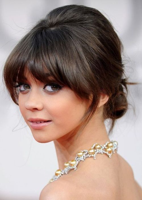 bold bangs short hair1