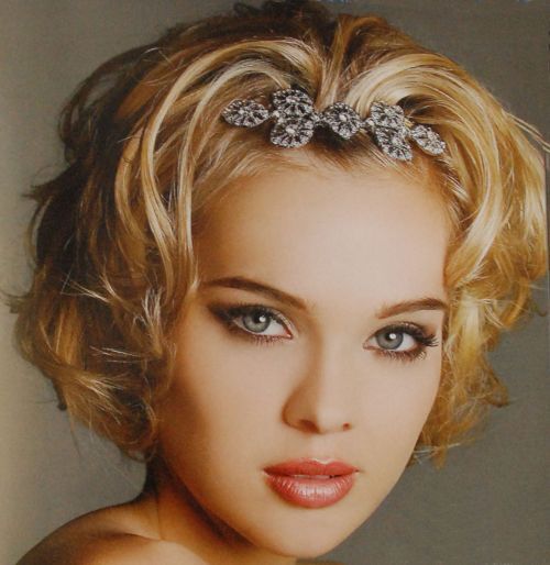 bold bouffant curly hair