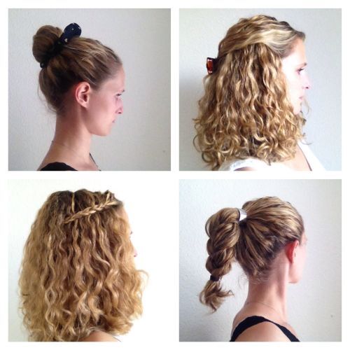 braid and ponytail