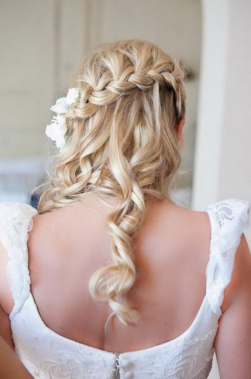 braid with curls