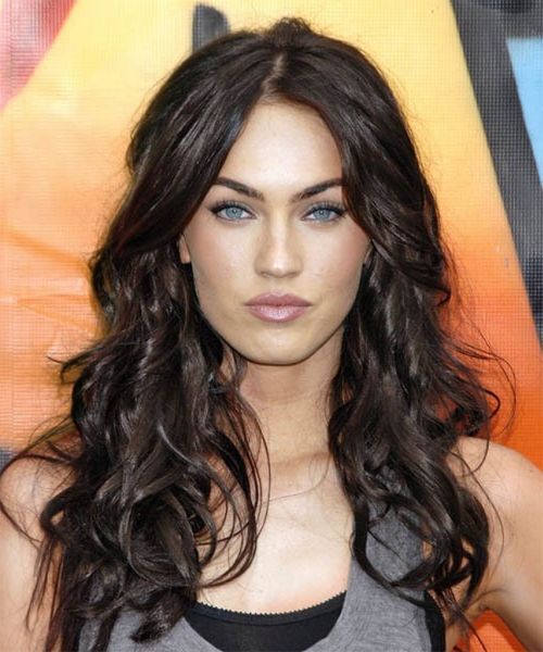 center part hair