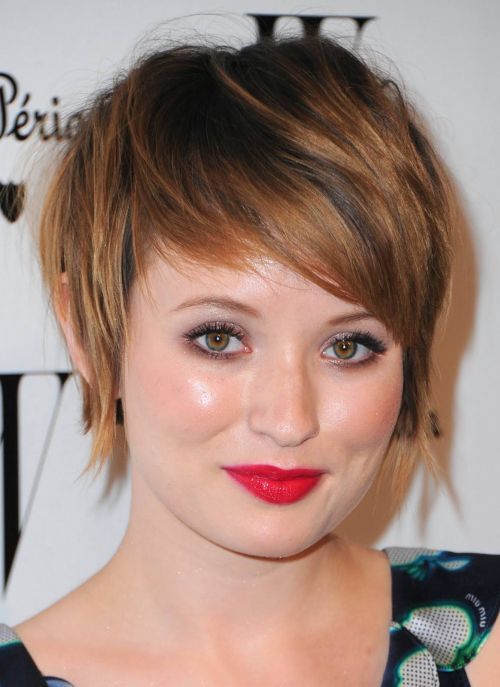 chic short bob highlights fine hair