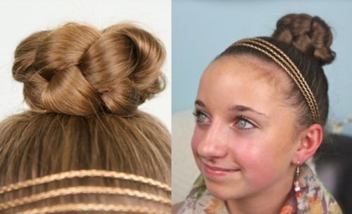 cute top knots