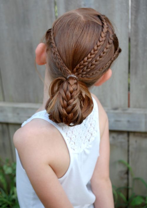 folded french braid