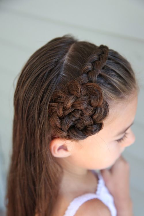 four strand french braid