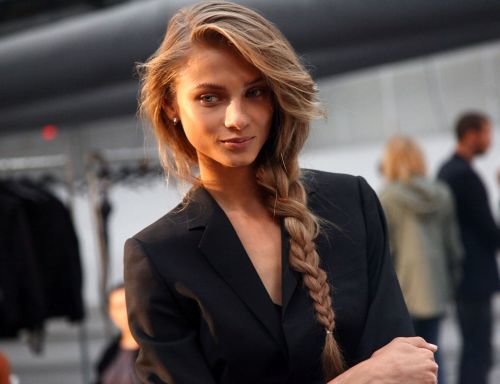 loose side braid