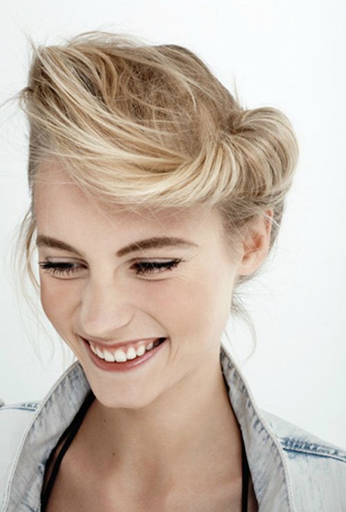 Quick Easy Updos For Short Hair