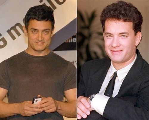 Aamir Khan and Tom Hanks