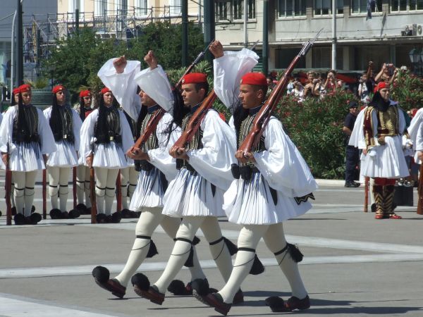 Greek guard uniform