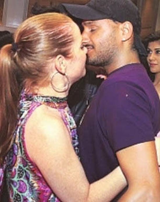 Harbhajan Singh at IPL party