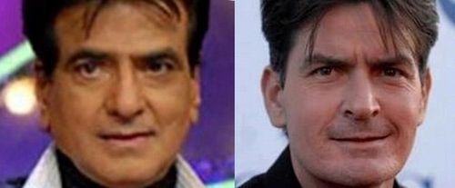 Jitendra and Charlie Sheen