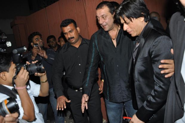 Sanjay Dutt and Shah Rukh Khan