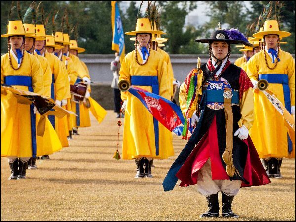 South Korean Honor Guard uniform