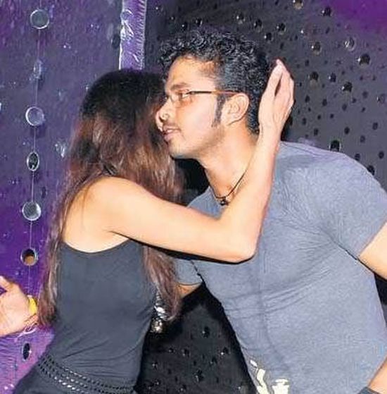 Sreesanth at party