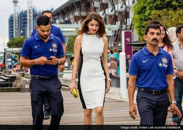 Virat Kohli and Anushka Sharma