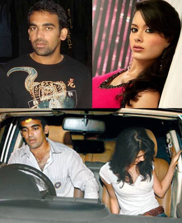 Zaheer Khan and Isha Sharvani