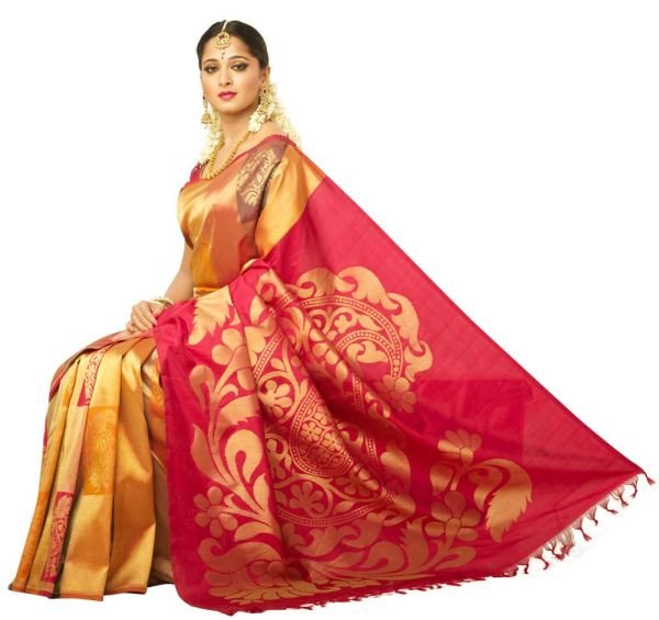 Traditional silk sarees