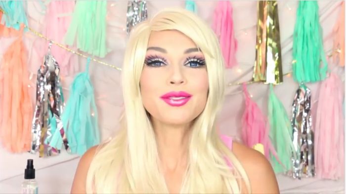 Barbie doll makeup tutorial