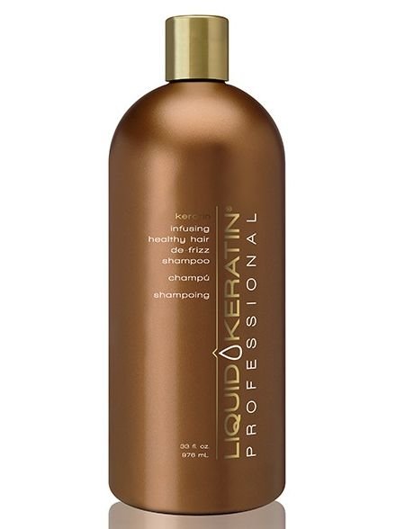 Liquid Keratin Infusing Healthy Hair De-Frizz Shampoo