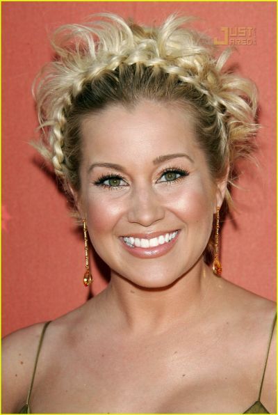 Kellie Pickler in braid hairstyle