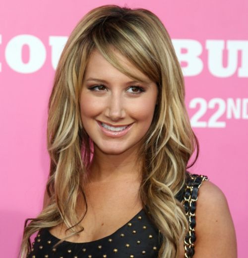 Ashley Tisdale's long hairstyle