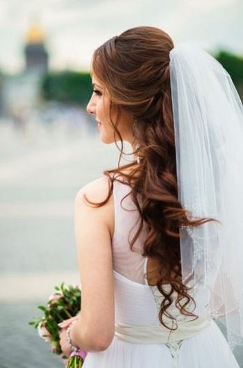 37 Half Up Half Down Wedding Hairstyles Anyone Would Love