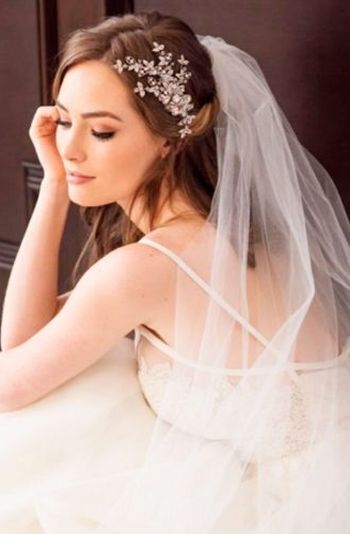 wedding hairstyles with veil