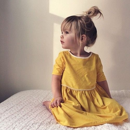wispy top knot
