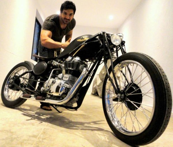 John Abraham's bike