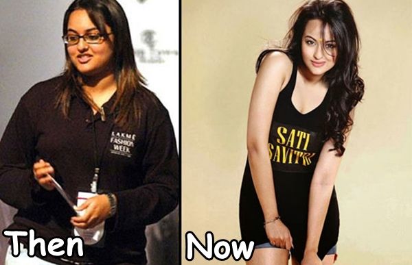 Sonakshi Sinha before diet
