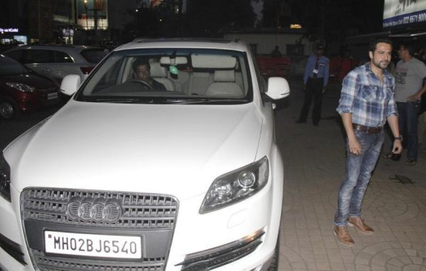 Emraan Hashmi with his car - Audi Q7