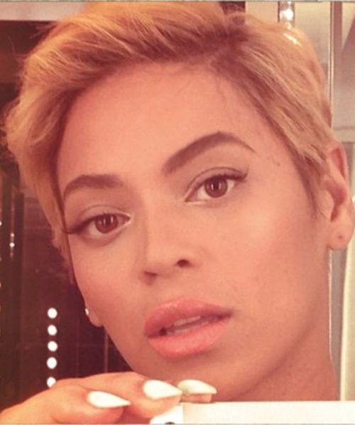 Beyonce pixie haircut