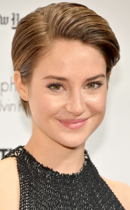 Shailene Woodley short hair