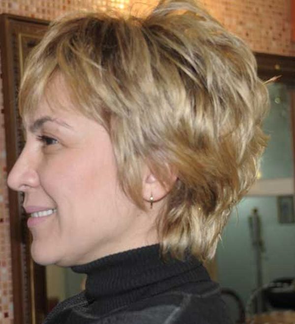 Short Layered Hairstyles for Women Over 50