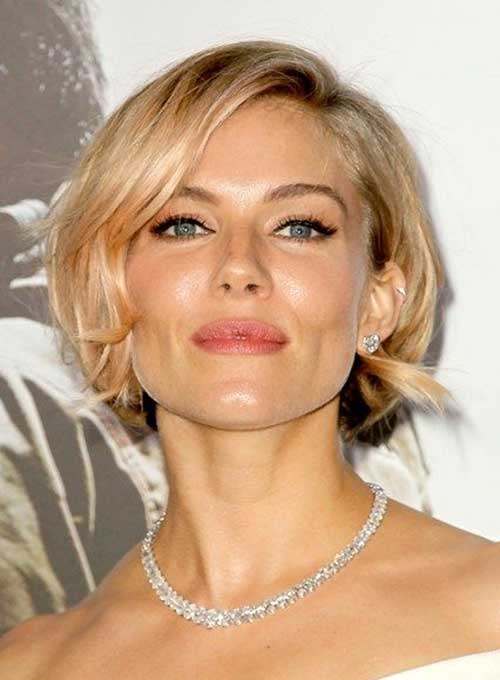 Sienna Miller short hair