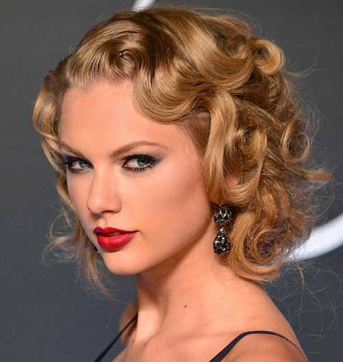 taylor swift beautiful curls