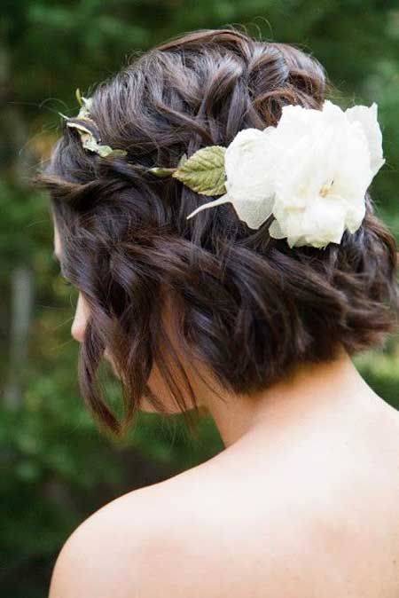 Wedding Hairstyles for Short Hair 4