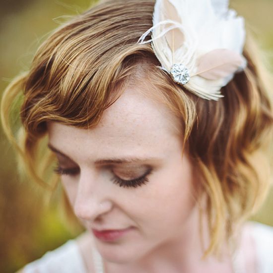 Wedding Hairdos For Short Hair